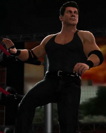 Baz McMahon depicted using WWE '13