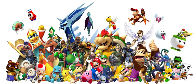 Fan of Nintendo? Check out our numerous characters