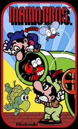Mario and Luigi in official artwork for Mario Bros.