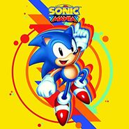 Sonic's appearance in Sonic Mania, a return to his classic design