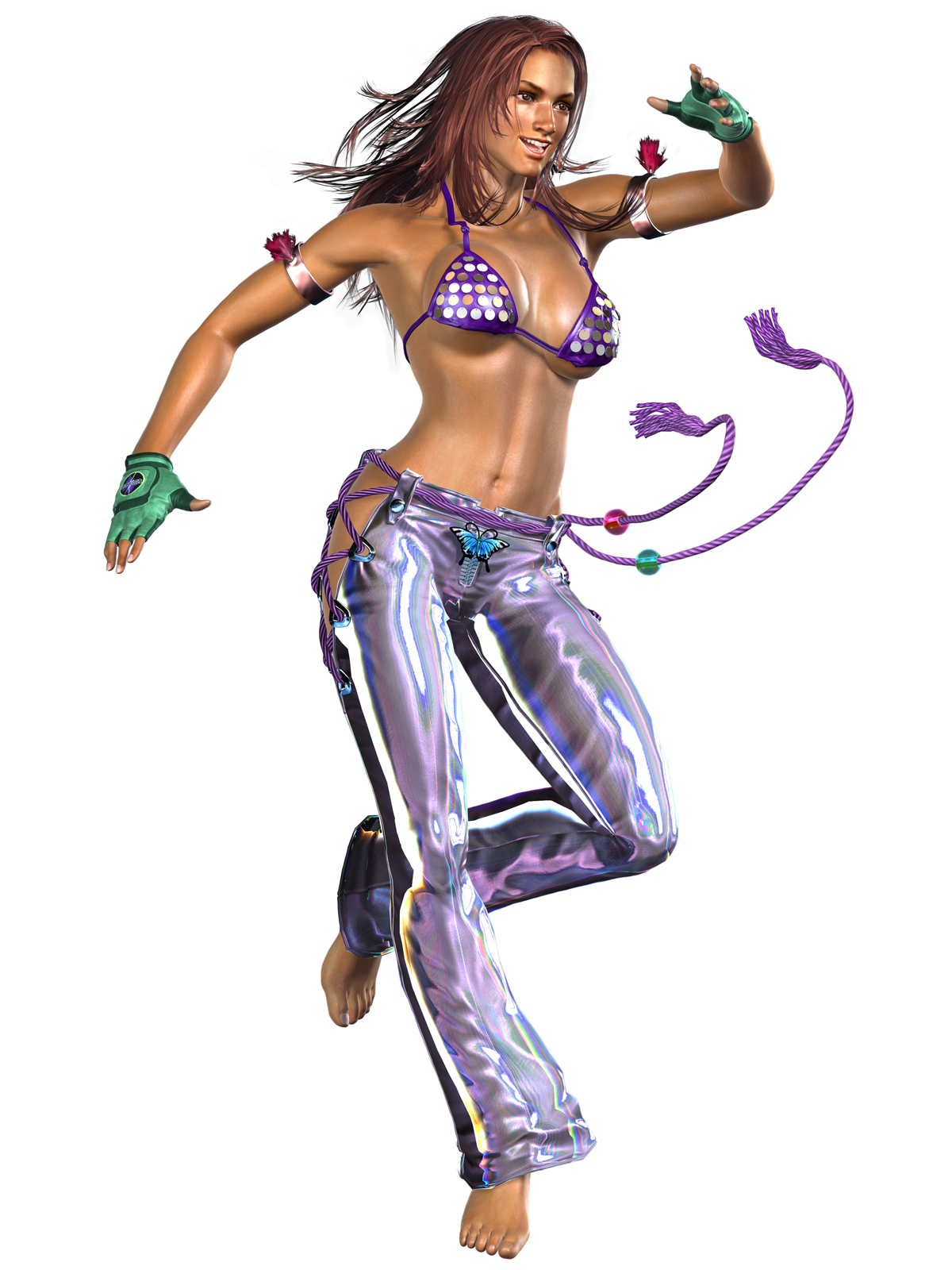 Muita Capoeira com Christie Monteiro Tekken 5 modo Arcade 