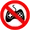 No gaming sign