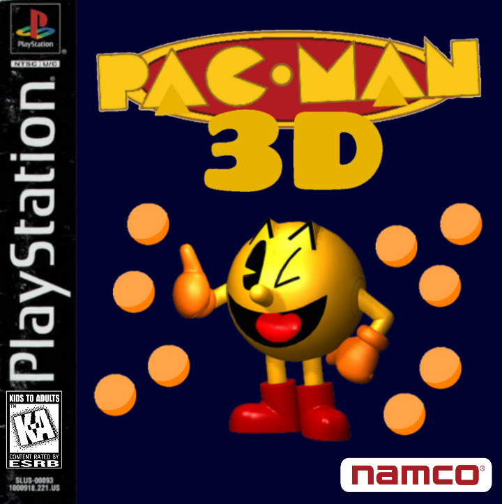 Pacman 3d ps1 sales