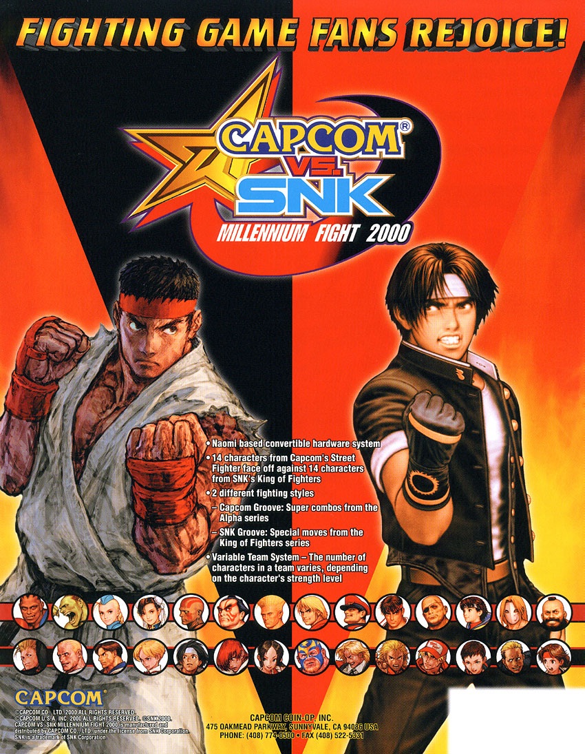 Capcom vs. SNK | Video Game Wiki | Fandom