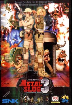 L SLUG3 メタルスラッグ3 ゲーム販促ポスター　2003年　PS2 Amazon | メタルスラッグ3 (Playstation2) | ゲーム