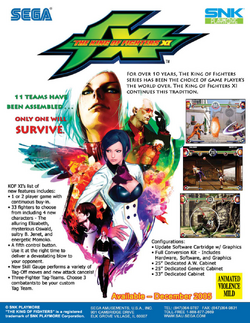 The King of Fighters XI | Video Game Wiki | Fandom