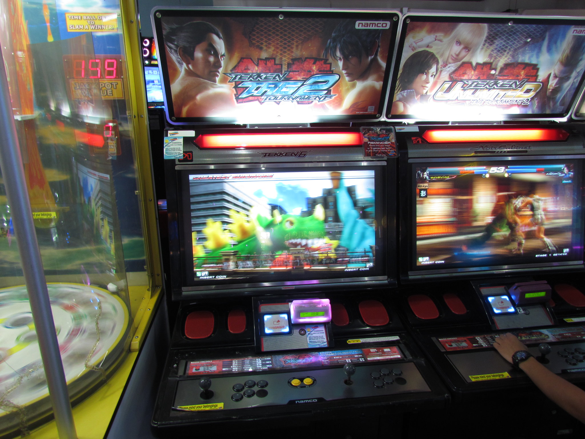 tekken tag tournament arcade