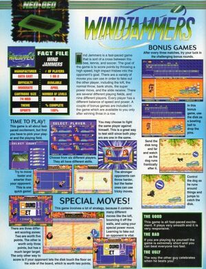 Windjammers | Video Game Wiki | Fandom