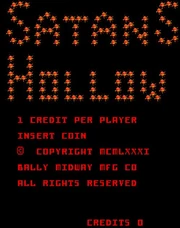 Satan's Hollow title screen