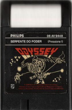 Jogo Serpente do Poder - Odyssey² Philips