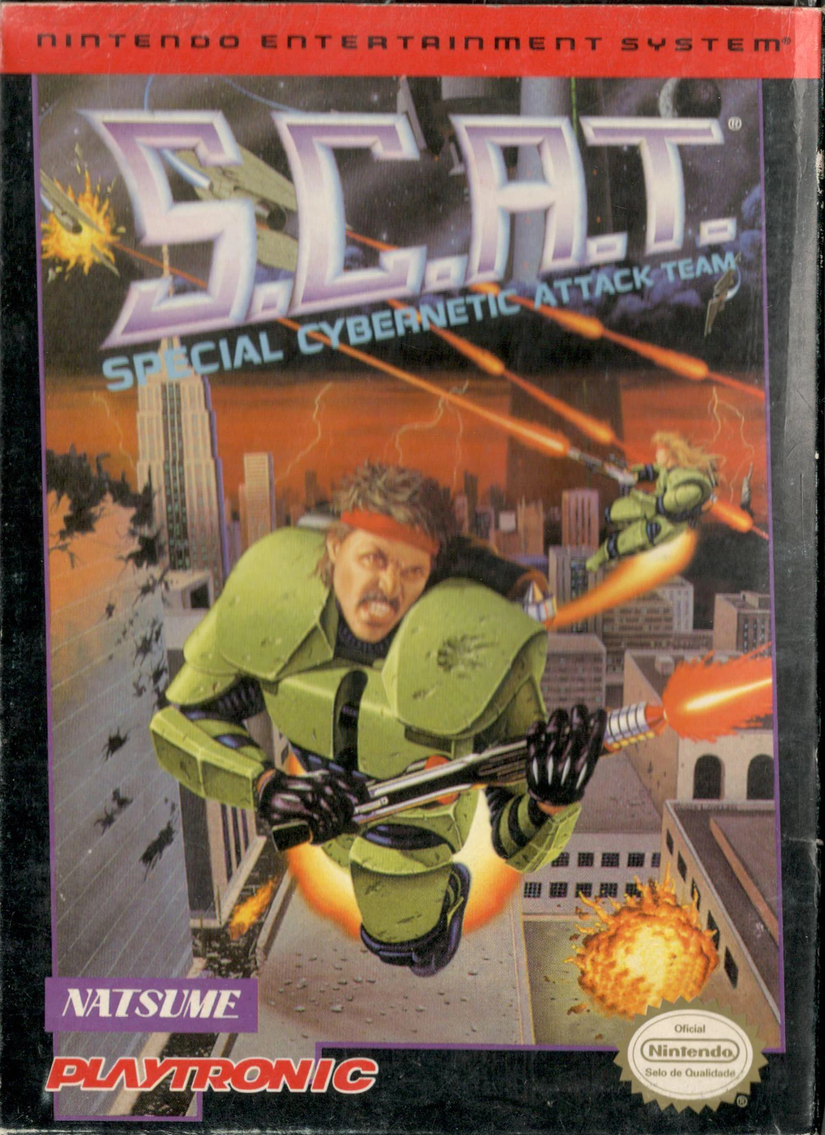 S.C.A.T.: Special Cybernetic Attack Team (NES) > Toy Junction