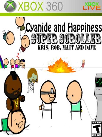 Cyandine and Happiness Super Scroller Xbox 360 Cover