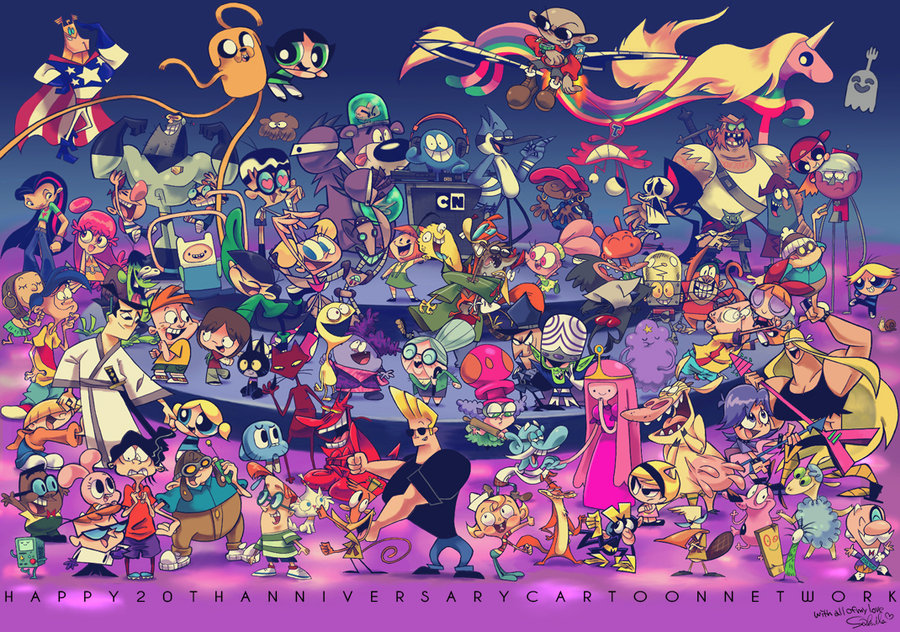 cartoon network 20th birthday party