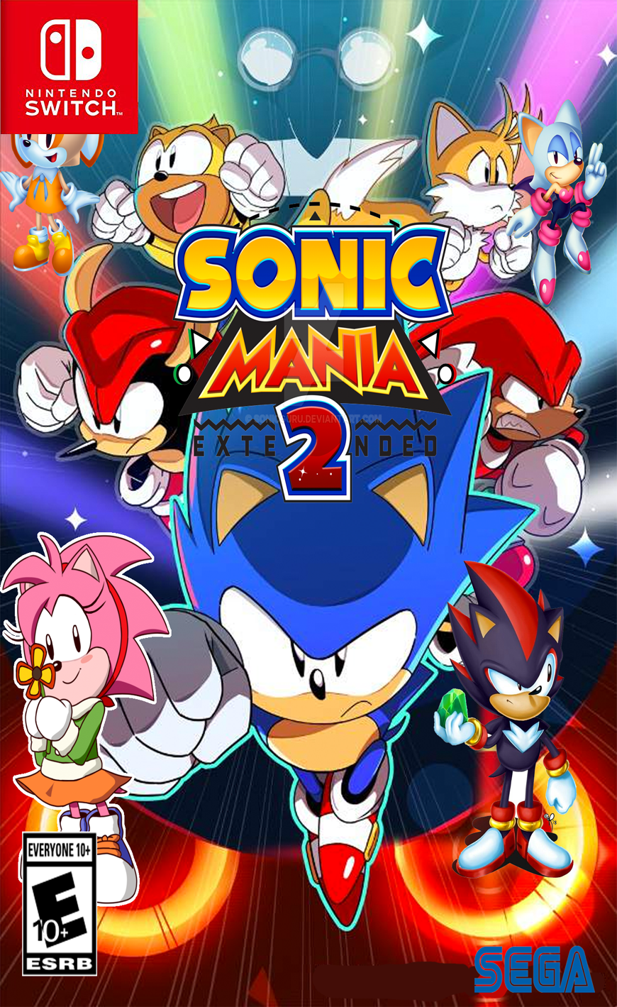 SONIC MANIA MOBILE OFICIAL (Switch) 