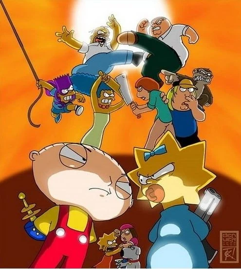 The Simpsons X Family Guy | Video Game Fanon Wiki | Fandom