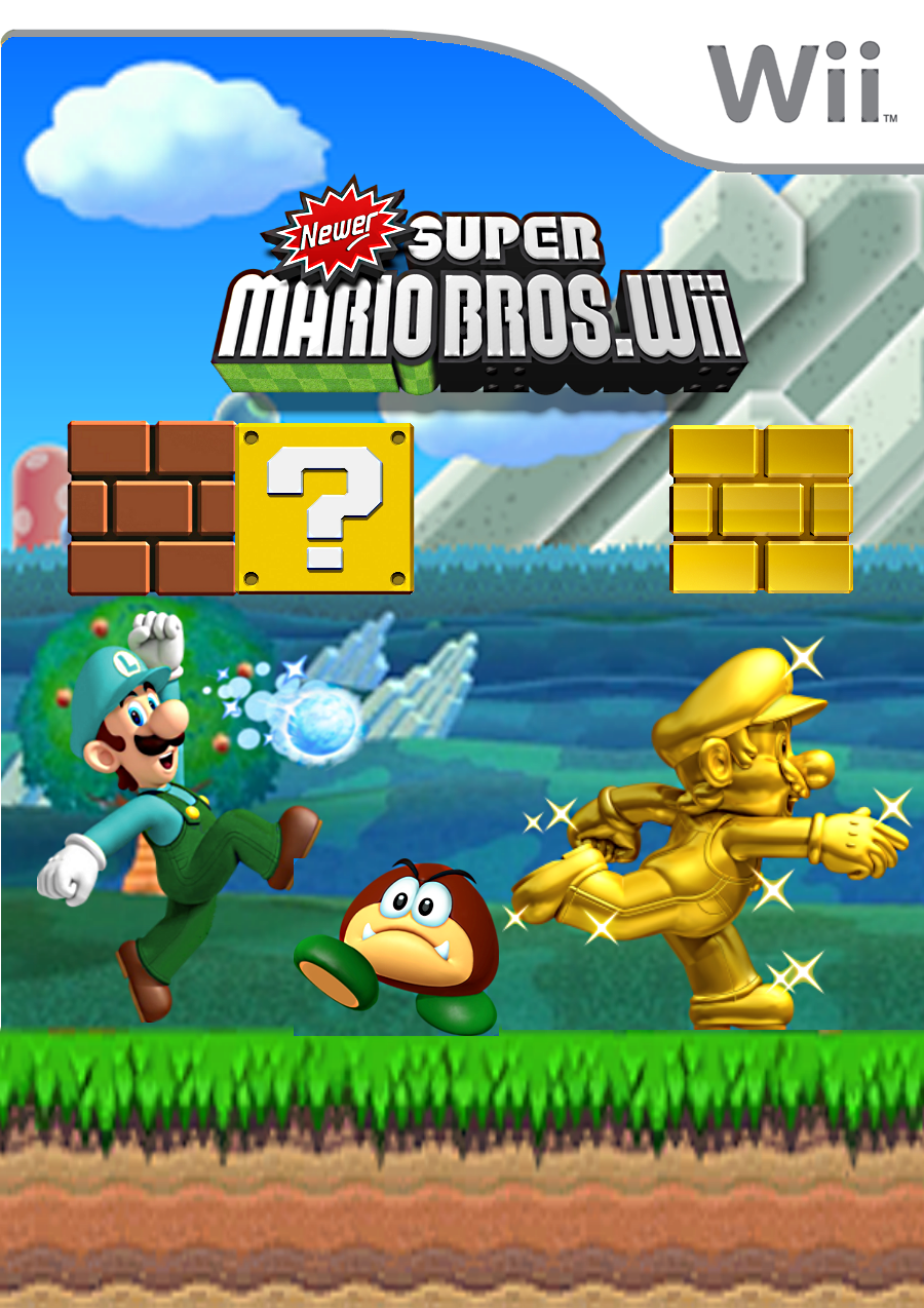 super mario brothers wii game