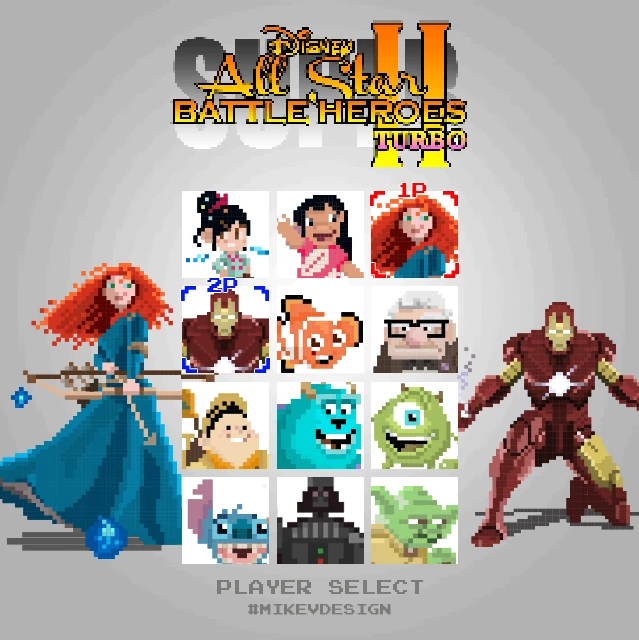 Super Disney All Star Battle Heroes II Turbo Video Game Fanon Wiki