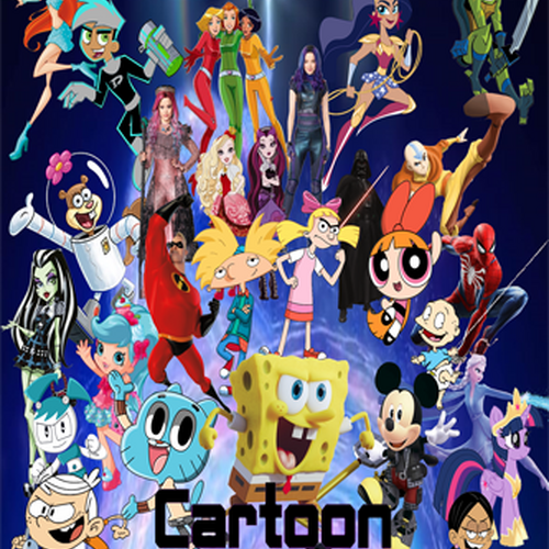 Popular cartoon 2024 characters 2018