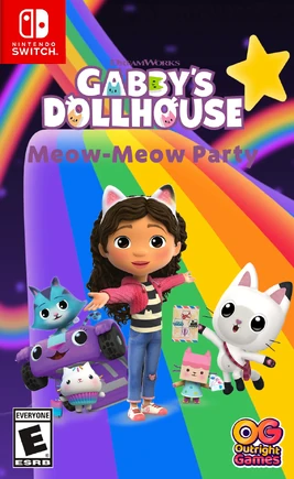 Gabby's Dollhouse Meow-Meow Party (2023) Nintendo Switch