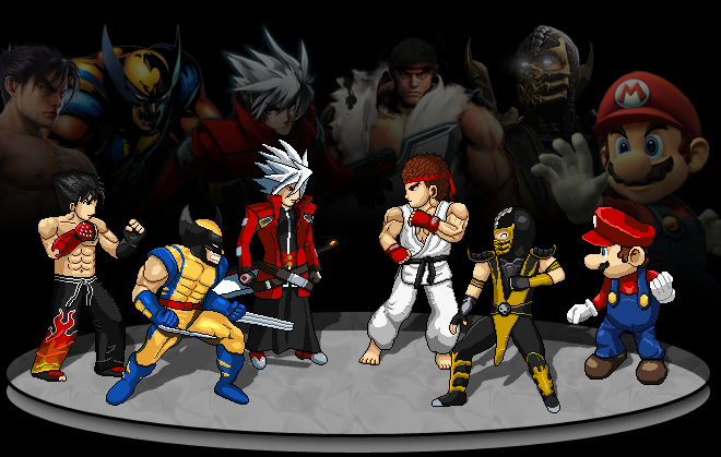 Mortal Kombat vs Street Fighter vs Marvel vs Super Smash Bros. vs