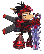 Axle Gear (Rocket Knight 2010 Official Artwork PNG)