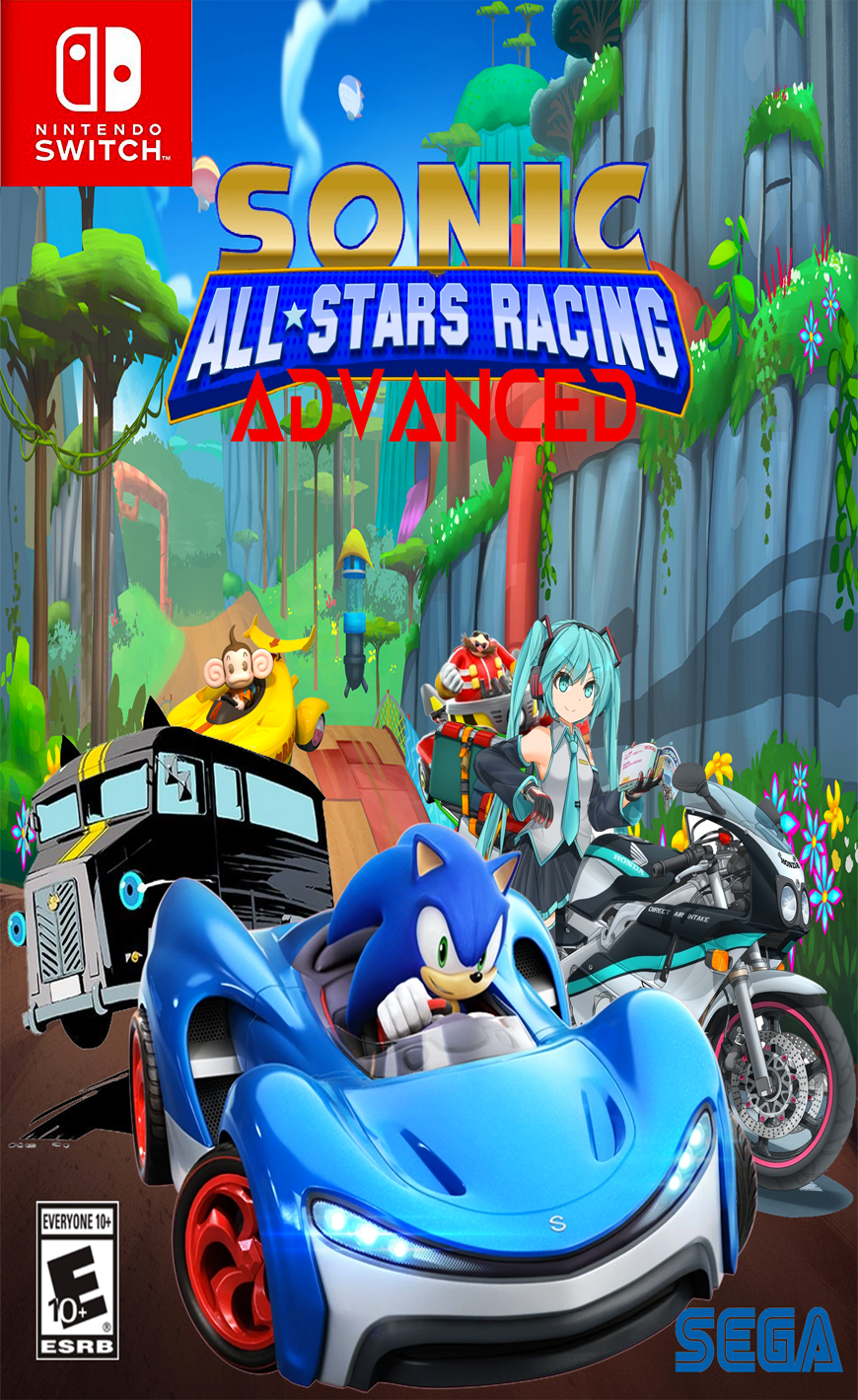 Sonic and sega all stars racing nintendo switch sales