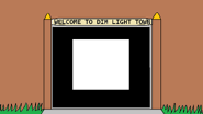 The Entrance to Dim Light Town