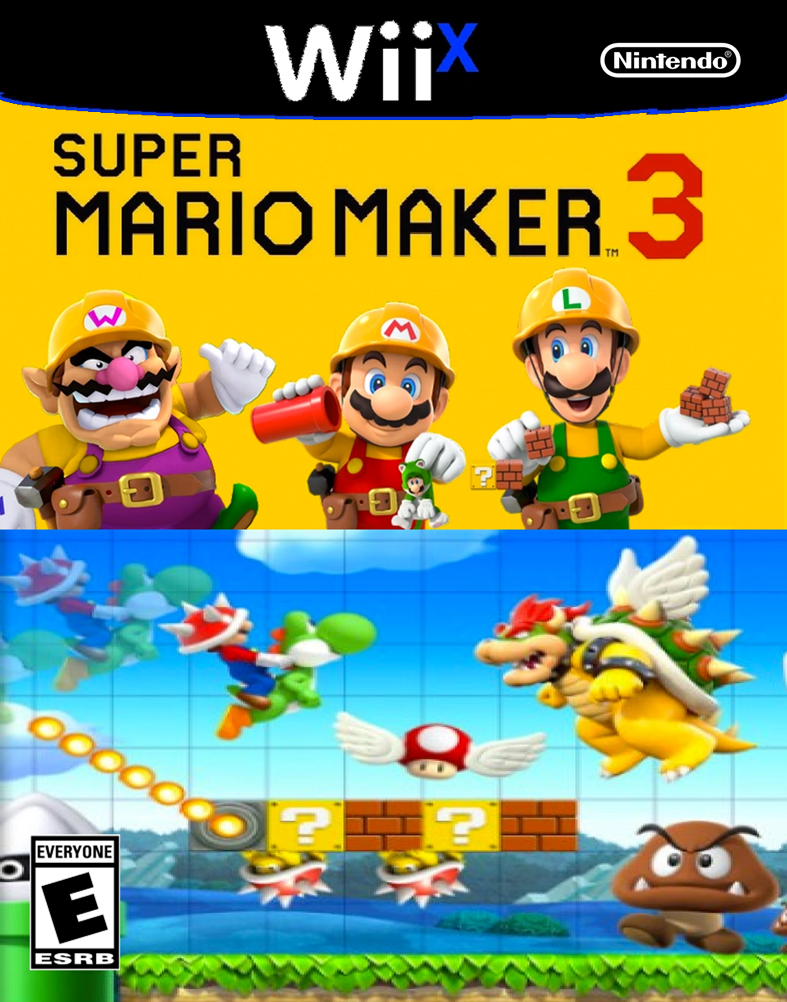 Super Mario Maker 3 Wii X Video Game Fanon Wiki Fandom 6144