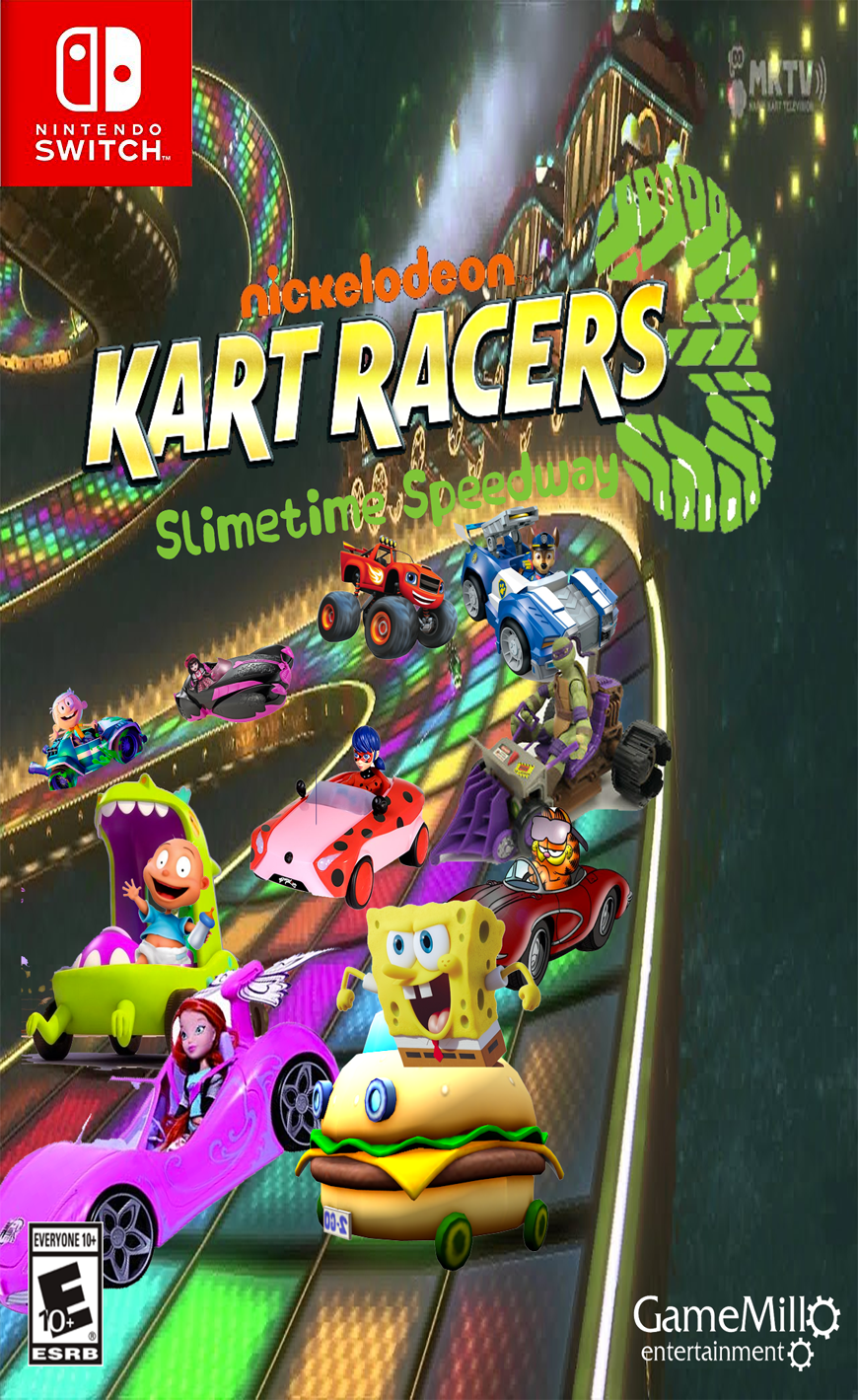 Nickelodeon kart racers nintendo switch sales