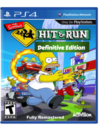 the simpson hit and run xbox one