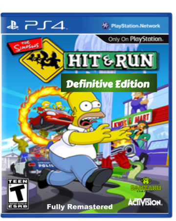 the simpson hit and run xbox one