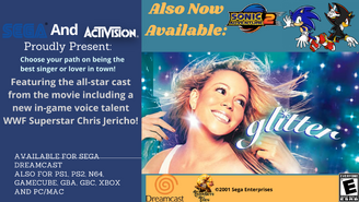 Glitter Dreamcast Magazine Ad