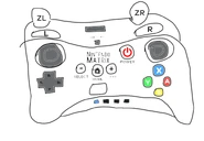 Nintendo Matrix Controller White