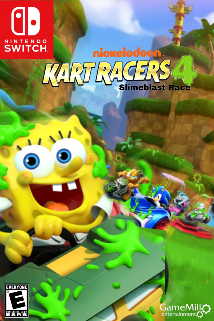 Nickelodeon Kart Racers 4: Slimeblast Race