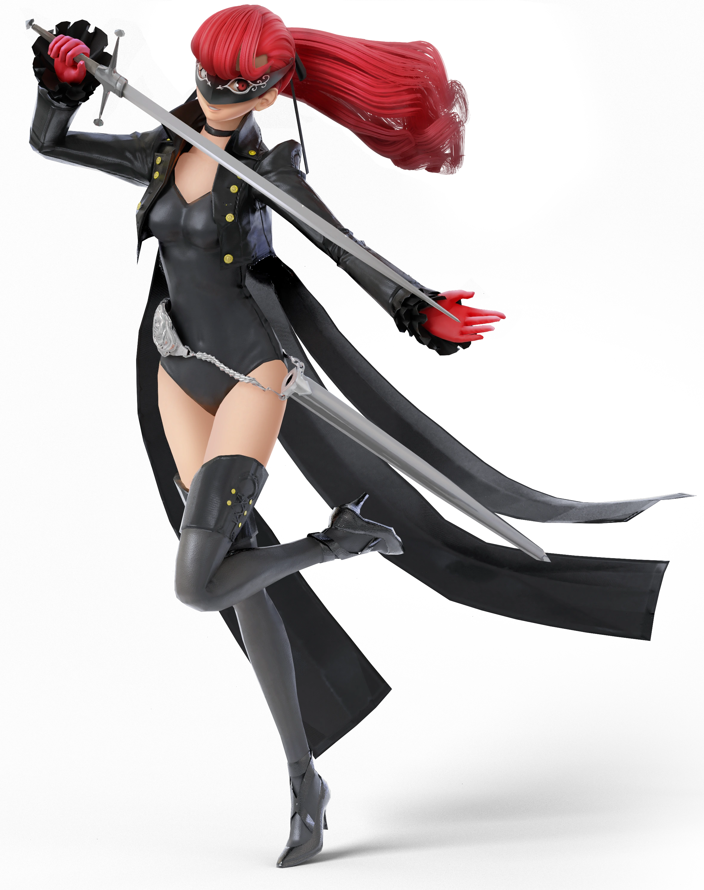 Persona 5 Strikers  Kasumi/Violet from Persona 5 Royal Mod 