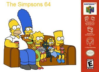 nintendo 64 simpsons game