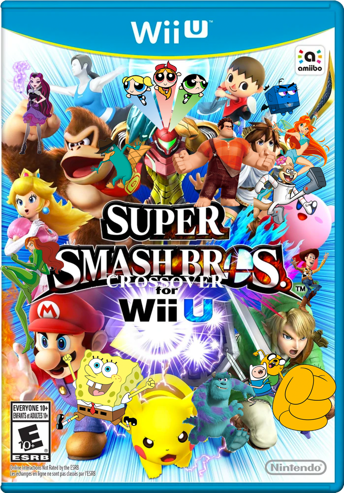 Super Smash Bros Crossover For Nintendo 3ds Wii U Video Game Fanon Wiki Fandom - brawl stars video games for wii u