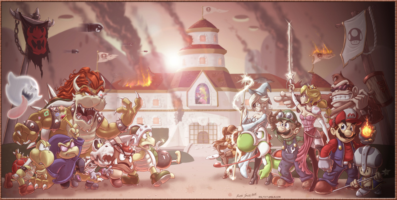 Mushroom Kingdom Wars | Video Game Fanon Wiki | Fandom