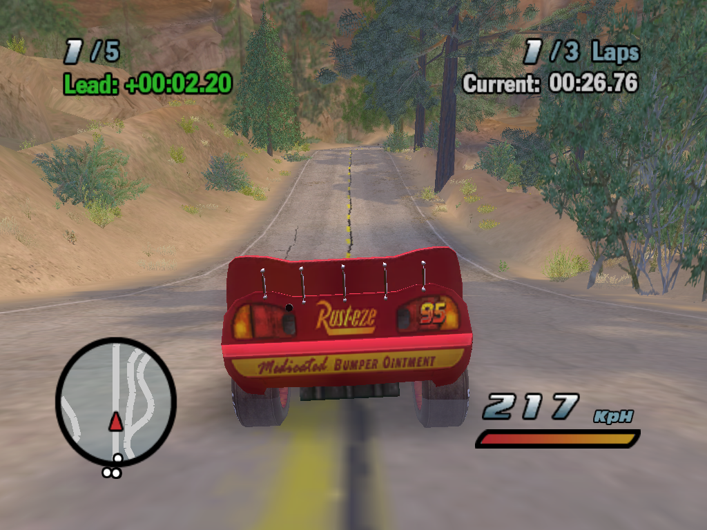 Disney Cars Walkthrough Gameplay Part 2 (X360, PS2, Wii, PC) Chapter 1 