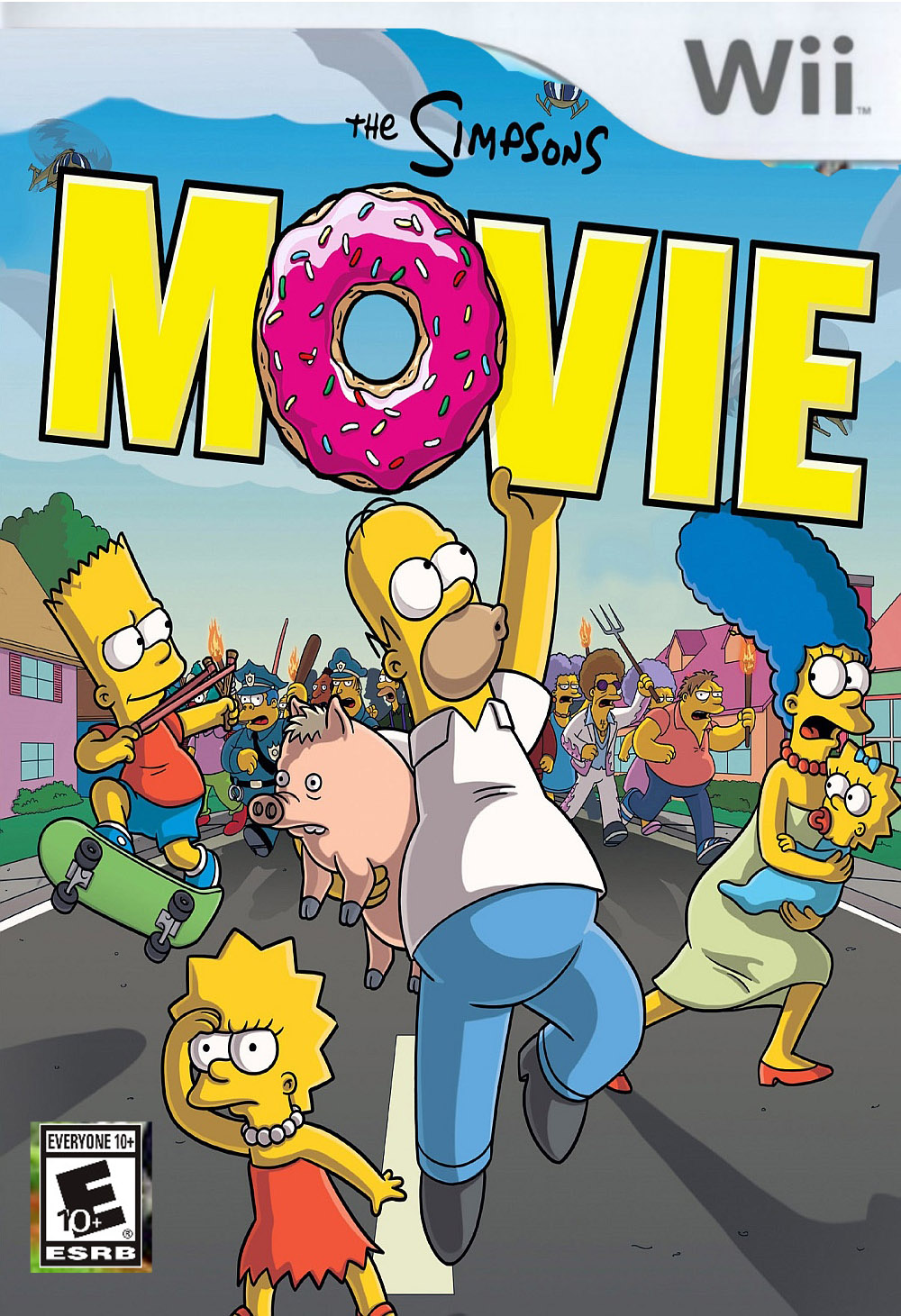 The Simpsons Movie 2007 Video Game Video Game Fanon Wiki Fandom