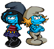 Hackus and Vexy Smurf