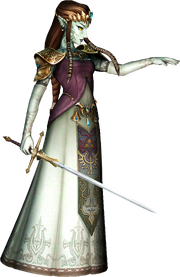 TP Possessed Zelda Render