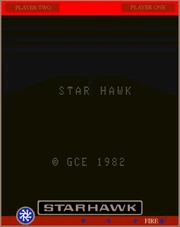Vectrex Star Hawk overlay.