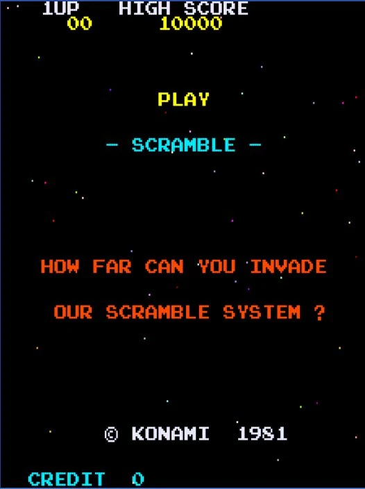 Scramble Video Game History Wiki Fandom