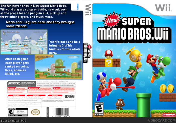 New Super Mario Bros. Wii : Nintendo of America: Video Games 