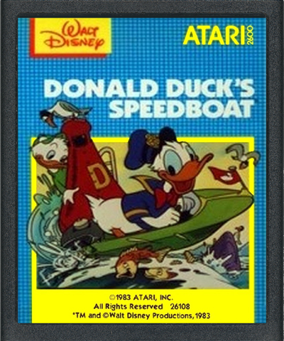 Donald Duck's Speedboat