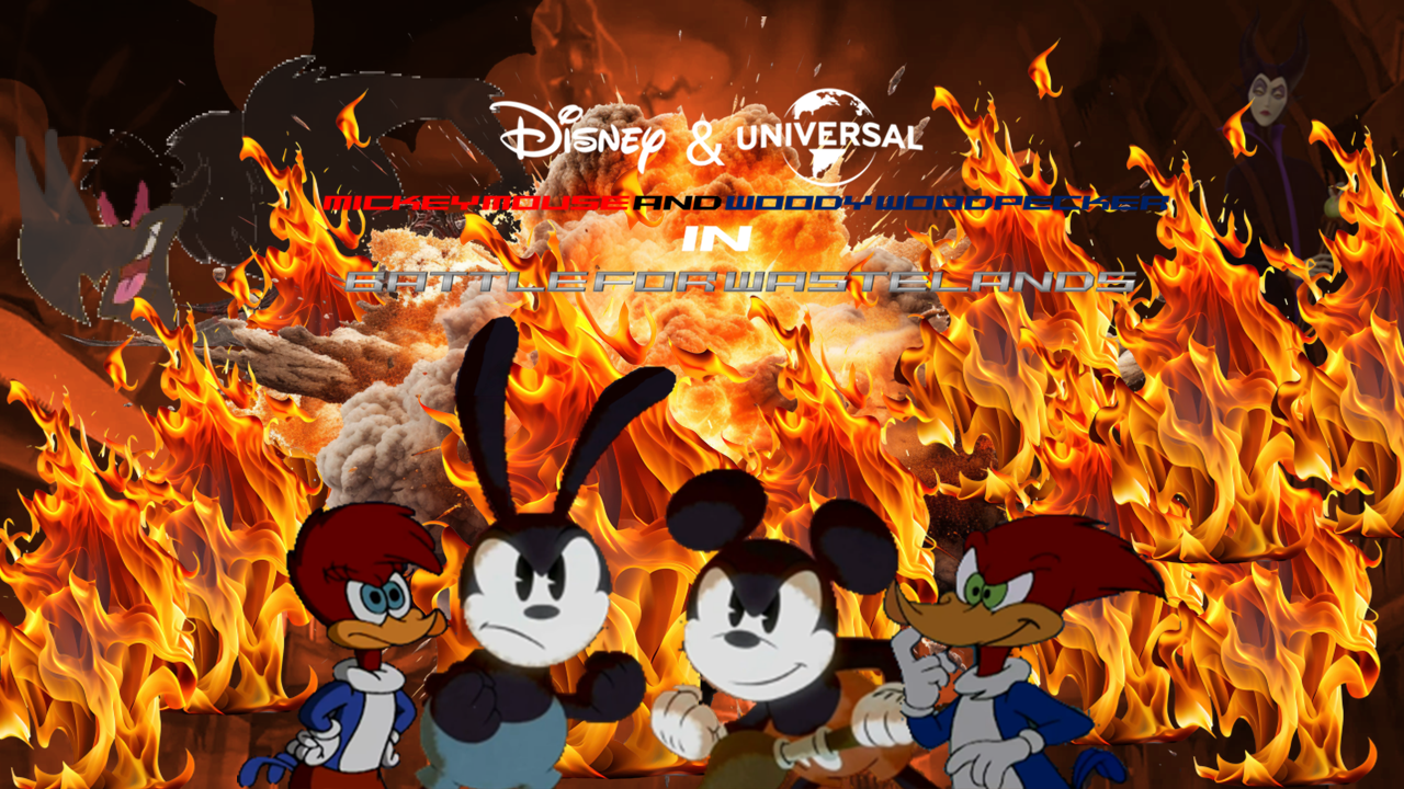 Mickey Mouse and Woody Woodpecker In Battle for Wastelands | Video Games  Fanon Wiki | Fandom