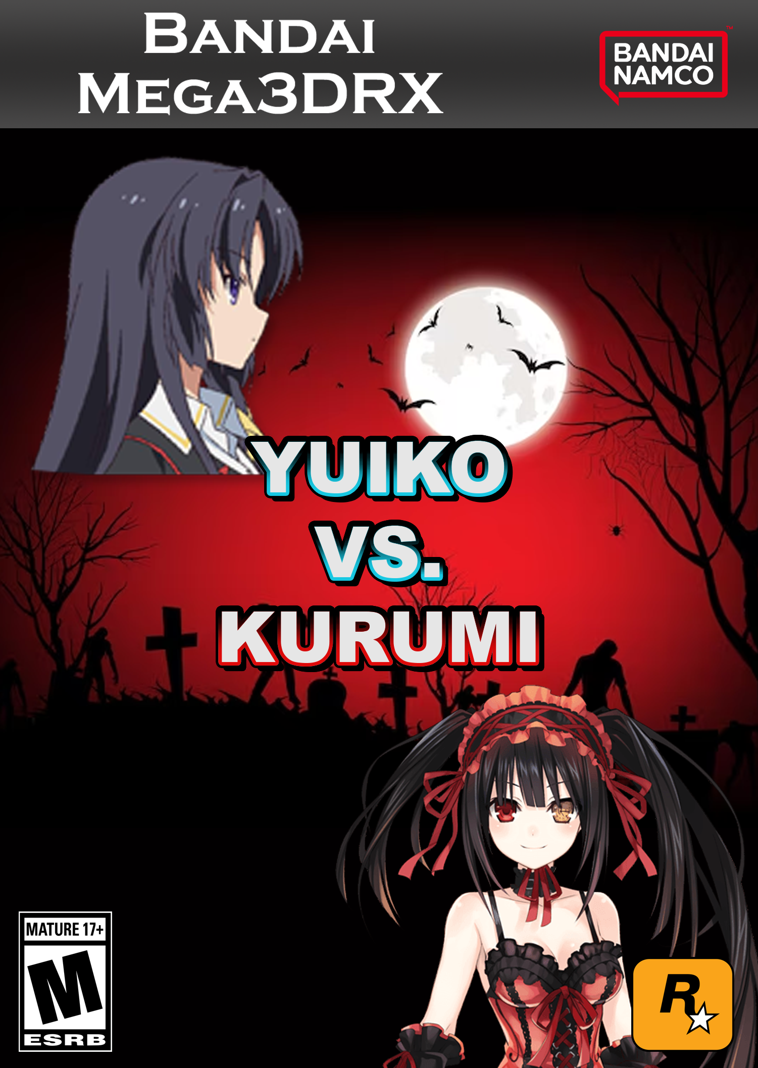 Yuiko Vs. Kurumi | Video Games Fanon Wiki | Fandom