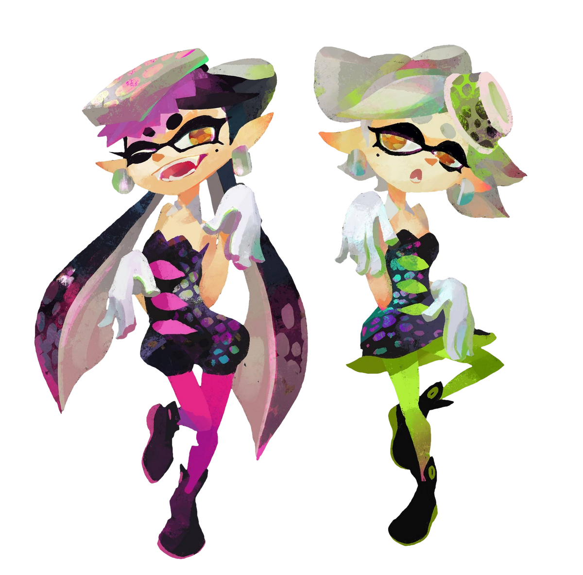 Squid Sisters | Video Games Fanon Wiki | Fandom