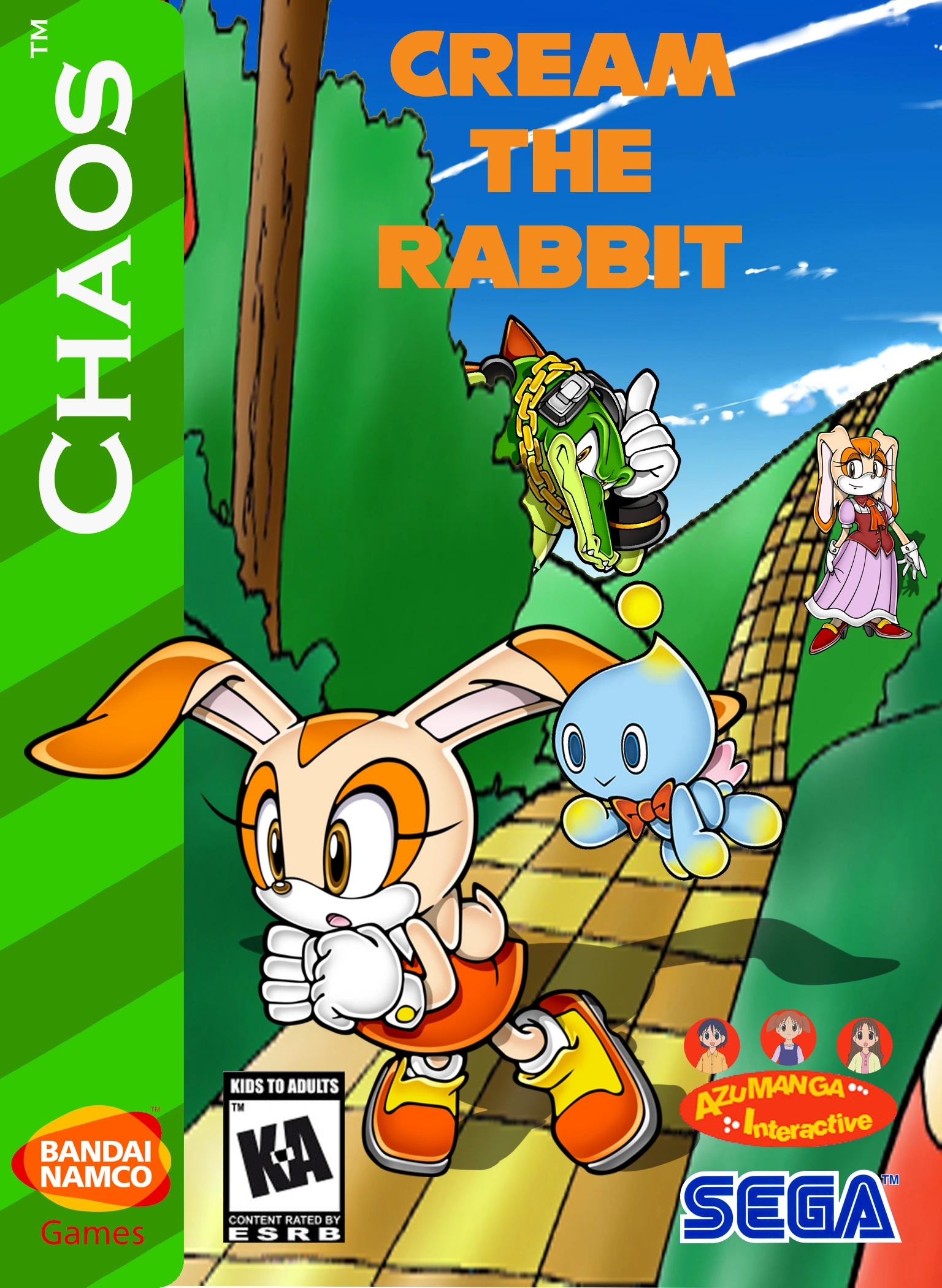 Cream the Rabbit (Video Game) | Video Games Fanon Wiki | Fandom